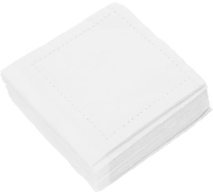 Feuilles de Permanente 20 Pièces en Coton et Aluminium Blanc