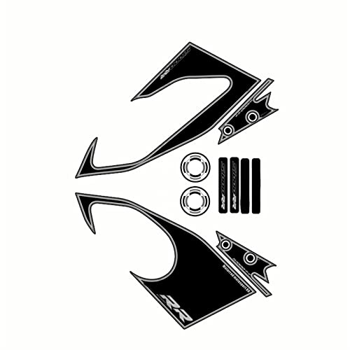 Front Fairing Motor Number Board 3D Gel Protector For 2015 2016 2017 S1000RR
