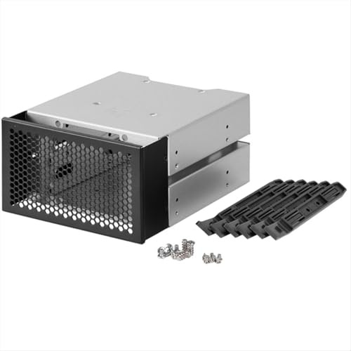 Lafeier 3,5 Zoll HDD Cage Rack Festplatte Tray Drive Support 3 Disks