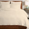 Pizuna Coton peigné Ensemble de Housse de Couette 240x220 cm 2 Personnes Beige, 100% Coton Longue Tige 400 Fils Armure Satin, Housse de Couette de Luxe avec Fermeture à Boutons Beige