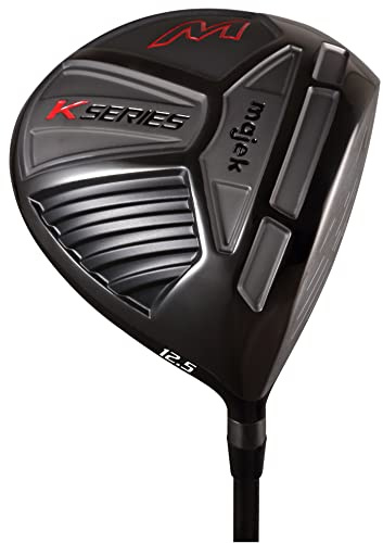Petite Senior Women's Majek High Launch Golf K Series 460cc 12.5° Driver, Right Handed Premium Ultra Forgiving Senior Ladies Flex Graphite Shaft. (Petite - 4'10'' to 5'3) 55+ Years Old