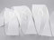 3 m x 40 mm Chiffonband FISCHE KOMMUNION Konfirmation CHIFFON WEISS SILBER Fisch Deko Dekoband Geschenkband Schleifenband transparent