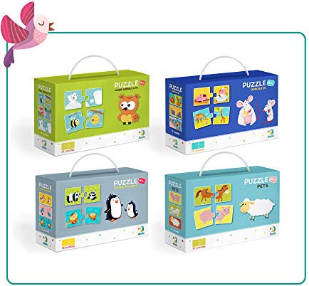 Dodo Educational Duo Mothers and Babies Puzzle 24 Pieces