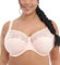ELOMI, Morgan Underwired Banded Stretch Full Cup Non Padded Supportive Bra, Ballet Pink, 38F