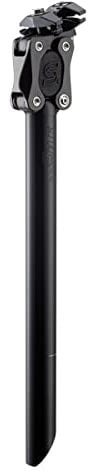 Cane Creek eeSilk+ Aluminium-Sattelstütze mit Federung, 35 mm Federweg, 27,2 mm Durchmesser, Schwarz