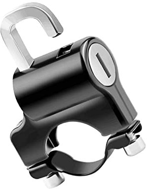 HSBMAIAOSI Bicycle Lock Aluminum Alloy Helmet Lock Portable Motorcycle Lock for Motorcycles Battery Cars Bicycles