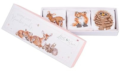 Wrendale Designs Little Forest Baby Socks Set - 0-6 Months