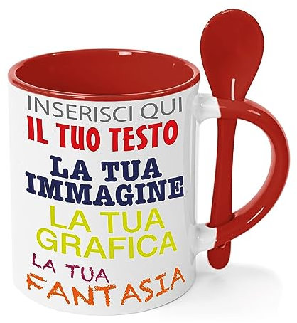 Gruppo Veneziano - tazza in ceramica personalizzata - personalizza la tua tazza con testi , loghi , grafiche , immagini e tanto altro - ideale per regalo e altro - 100% Made in Italy.