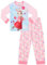 Peter Rabbit Girls Lily Bobtail Long Pyjama Set Easter Kids pjs (4-5 Years) Pink