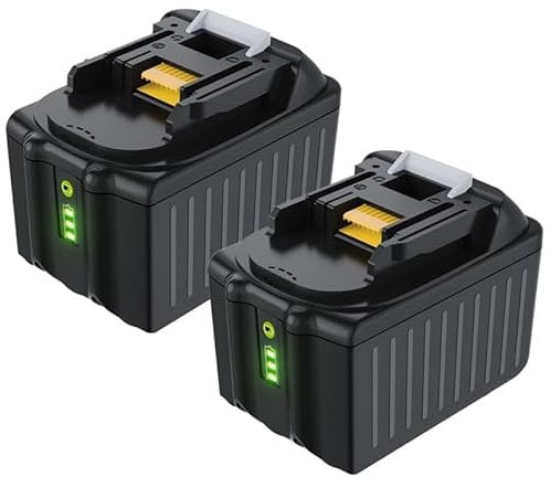 9000mAh Ersatzakku für 18V Akku RH-1860B RH-1830 RH-1830B RH-1860 RH-1840B RH-1840 RH-1835 RH-1845 RH-1850 194205-3 LXT-400 mit LED-Anzeige