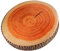 Septpenta Dekoratives Rundes Wurfkissen, Stump Circle Sitz Bodenkissen, 3D Baumscheiben Stuhl Sitzkissen, Ginkgo Baum Ringkissen, Stumpfkissen für Zuhause, Schlafzimmer, Bürodekoration