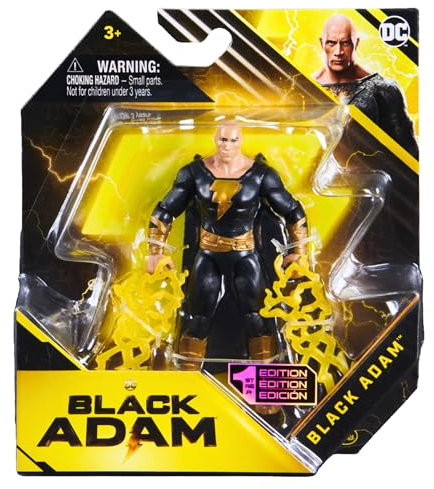 DC Comics Black Adam Movie Sammelfigur, 10 cm, bewegliche Actionfigur – (Black Adam)