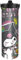 HOOKTA Kuromi Botella de agua de acero inoxidable de 590 ml con mango, botellas de agua deportivas para gatito con pajita, a prueba de fugas, taza reutilizable (tirar)