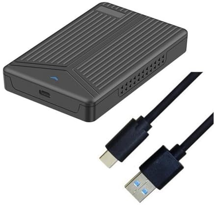 yasoe BoîTier de Disque Dur Mobile USB 3.1 2.5 Pouces BoîTier de Disque Dur SSD Support de Disque Dur 15Mm pour Ordinateur Portable
