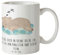 Mr. & Mrs. Panda Tasse Alleine schlafen lernen - Geschenk, schlaf fein, Vertrauen, Herausforderung, liebevoller Spruch, handgefertigt, Schlafmützen,