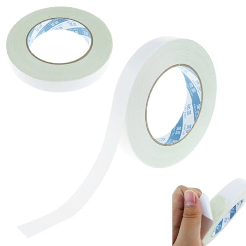 Zeaicos Double Sided Carpet Tape, Extra Strong Double-Sided Tape, Heavy Duty Double Sided Strong Tape, Gripper Rug Tape For Wood Floors, Home and Professional(0.787 x 78.7 inch/20 mm x 20 m)