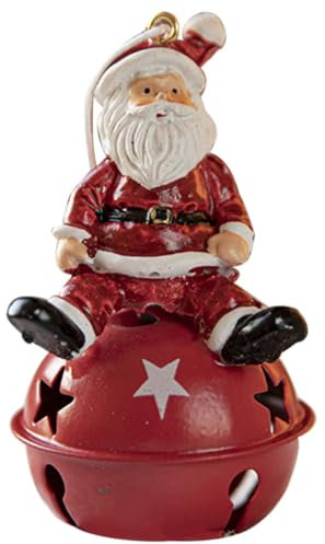 VICASKY Decoraciones de árbol de Navidad para colgar decoraciones de árbol de Navidad colgantes colgantes de Navidad vintage Campanas de Navidad Luces de Navidad Campanas de trineo de Navidad