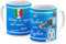 StudioPixelStore Tazza Personalizzata Squadre di Calcio – Di Padre in Figlio – Regalo Perfetto per Tifosi Tazze in Ceramica per la Colazione (Tifosi Napoli)