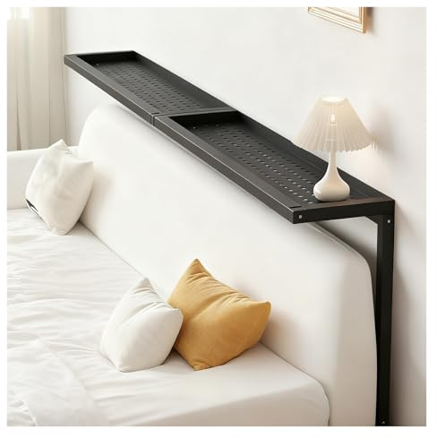 ZJKXJH Table Console étroite 2 Pièces Noir Derrière La Table de Canapé 100 cm de Haut, Tables de Canapé en Acier Au Carbone, Table Console D'entrée pour Entrée(100x20x100cm/39.4x7.9x39.4in)