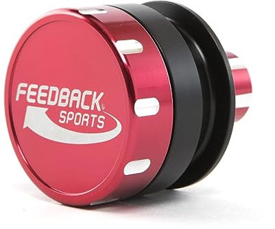 Feedback Sports Chain Keeper Kettenhalter, Rot eloxiert, Unisex