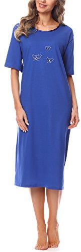 Merry Style Damen Kurzarm Nachthemd 91LW1