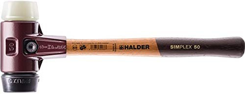 HALDER mit Stahlgussgehäuse und hochwertigen Holzstiel | Ø=80 mm | 3028.080