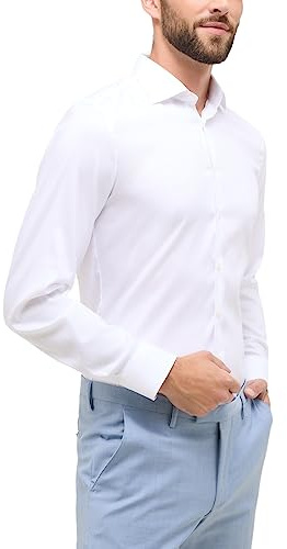 ETERNA Male Performance Shirt unifarben Slim FIT