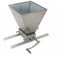 【Edelstahl Getreidemühle 】3,6 kg/min Kornmühle Schrotmühle,Heimbrauer Mühle Malzmühle für Weizen Sesam Malz Kräuter Getreide,Grain Crusher Malt Mill