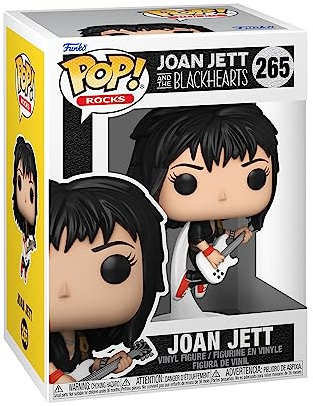 Funko Pop! Rocks: Joan Jett - Figurine en Vinyle à Collectionner - Idée de Cadeau - Produits Officiels - Jouets pour Les Enfants et Adultes - Music Fans - Modèle de Figurine pour Les Collectionneurs
