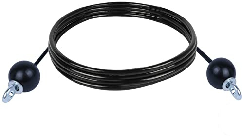 GYM MASTER Replacement Cable for Cable Crossover Machine - 3.9m - 5mm Diameter