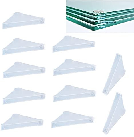 HJYZY 3 x 50 mm Kunststoff-Eckenschutz weiß für scharfes Glas, Metallbleche, Spiegel, Keramikfliesen, Dreifach-Eckabdeckungen 20 Stück
