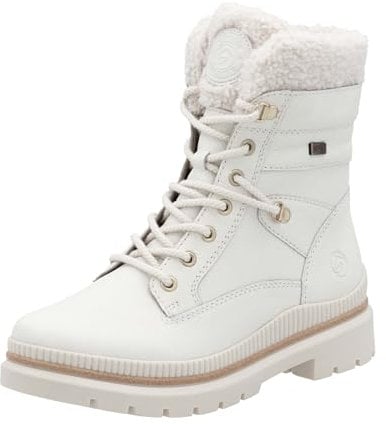 Remonte Damen D0C77 Stiefelette, Weiss, 41 EU