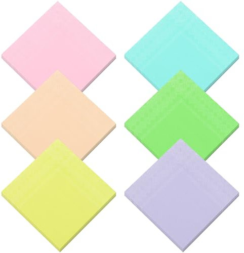 Resinta Cocktail-Servietten, Pastell-Regenbogen-Papierservietten, 2-lagig, für Partygeschenke, 6 Farben, 120 Stück