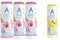 Fab Int Products 3 x Astonish Shake n Fresh Carpet Freshener Powder - Astonish Shake n Fresh Carpet Deodoriser Multi-Pack Gift Set (Pink Blossom) with 1 pack Lemon Scent