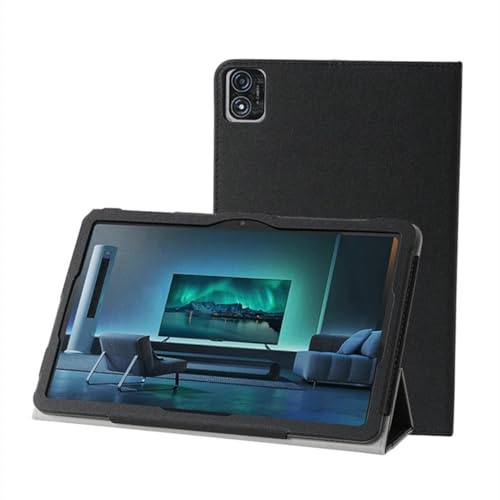Qiawum Tablet-Schutzhülle für Chuwi HI10 XPro Tablet PC 10,1 Zoll, Premium-PU-Leder, Folio-Klappständer, Schutzhülle mit automatischer Wake/Sleep-Funktion für Chuwi HI10XPro Tablet PC 10,1 Zoll (25,7