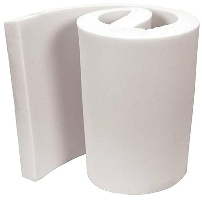 Schaumstoff Polster, Matratze Auflage, Hohe Dichte Schaumstoff für Sitzpolster, Haustierbett, Sofa, Sitzkissen, Weiß Schaum Matratze, Schaumstoff Zuschnitt (Dicke 3cm,80x30cm)