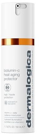 Dermalogica Biolumin-C Heat Aging Protector SPF50 - Tagespflege mit SPF & Vitamin C für mehr Strahlkraft. Schützt, gleicht aus, reduziert Hitze-Alterung.