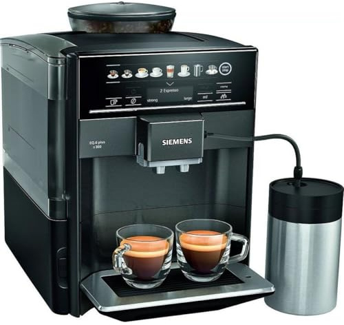 Cafetera Superautomática Siemens AG TE653M19RW Negro 1500 W 15 Bar 300 g 1,7 L - Marca: Siemens AG - EAN: 4242003887592