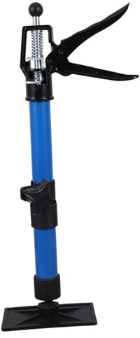 HOMSFOU Wandschrankheber Schrankinstallationsheber Handheber Teleskopstange Schrankheber Werkzeug Schrank Aufzug Schwer Unterstützung Obere Teleskop Metall Möbel Stange Hand Pflicht Unters