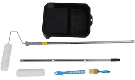 Home Paint Roller Kit, Multifunktionale Machende Malwerkzeuge Langer Extender -Stick mit 3ft -Verlängerungsstange für Innenprojekte
