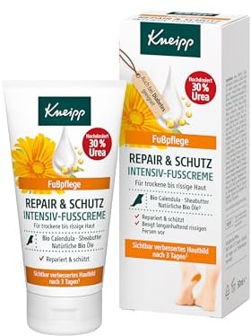 Kneipp Repair & Schutz Intensiv-Fußcreme - Für trockene bis rissige Haut - Hochdosiert 30% Urea - 50 ml
