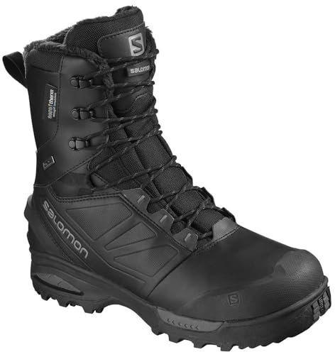 Salomon Herren Winter Boots,Trekking Shoes, Black, 42 2/3 EU