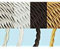 Cavo Treccia elettrico rivestito in tessuto (3x1,5 - Bianco - Rotolo 25 mt.)