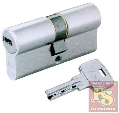 VIRO Art. 820.40.50.009 European Threading Safety Door Lock Cylinder 90 cm 40-50 mm