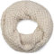 styleBREAKER Unisex Strick Loopschal grob gestrickt, Uni Schlauchschal, Winter Strickschal, Grobstrick Schal 01018157, Farbe:Beige