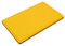 METRO Professional Tagliere GN 1/1, Polietilene ad Alta Densità (HDPE), Lavabile in Lavastoviglie, Rettangolare, Giallo