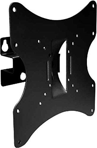 Techly 108613 Supporto a Muro Inclinabile per TV 17-42 Nero Nero