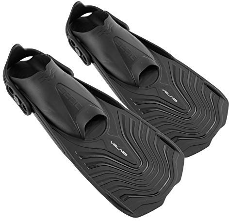 Seac Vela OH, Kurze Flossen zum Schnorcheln und Schwimmen im Schwimmbad mit verstellbarem Riemen