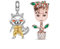GNOCE 2Pcs Charm Set Sterling Silber Earth Protector Baumman & Rocket Waschbär Charms Anhänger Sets Fit Armband/Halskette Weihnachtsschmuck Charm Geschenk für Frauen Herren