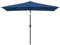 vidaXL Sombrilla de Jardín con Palo Celeste Terraza Playa Parasol Piscina Camping Patio Exteriores Protección Paraguas Balcón Metal Azul